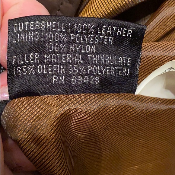 EUC Vintage Leather Jacket - Picture 5 of 6